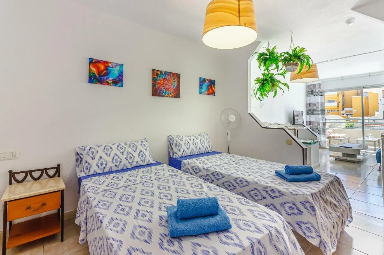 Aircon Next To Beach Costa Adeje Wifi Heated Pool Apartment Spain