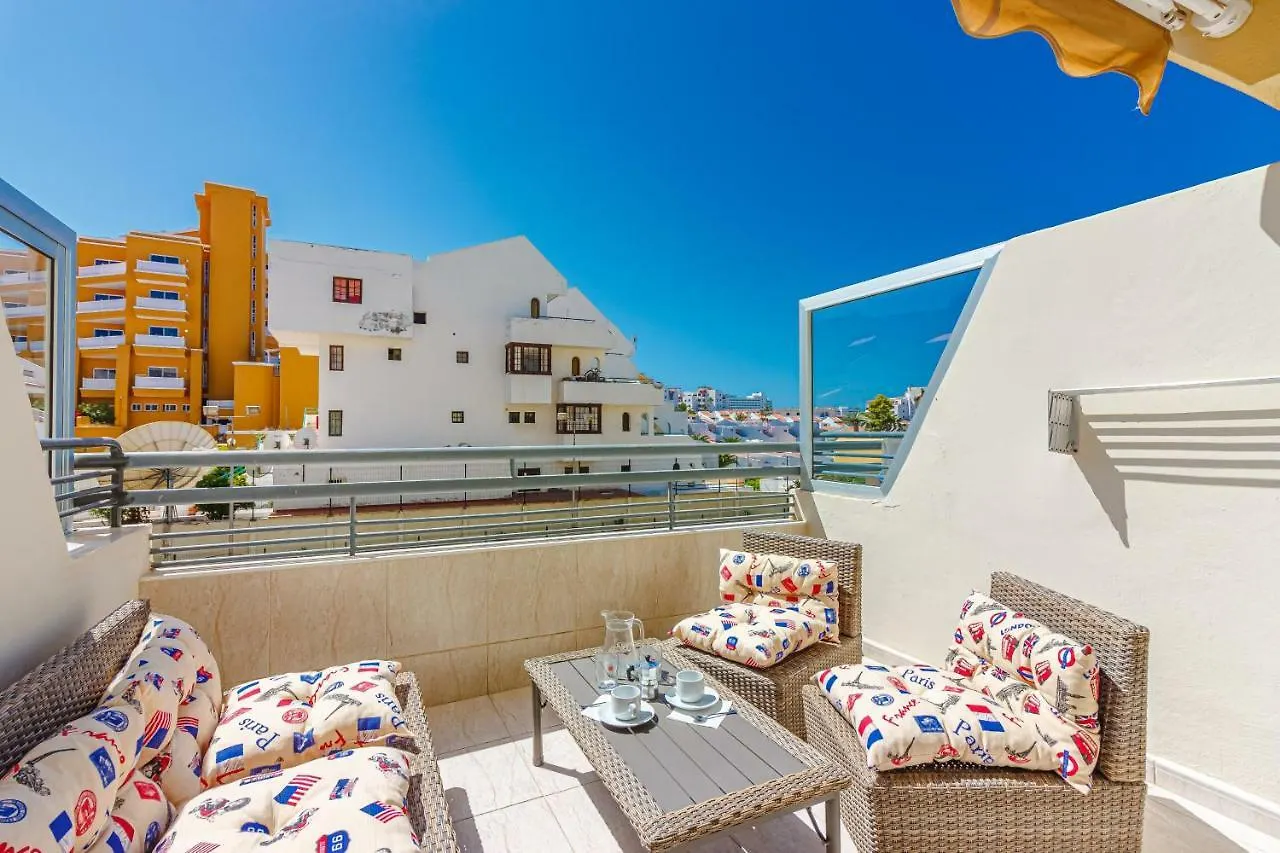 Aircon Next To Beach Costa Adeje Wifi Heated Pool Apartment Costa Adeje (Tenerife)